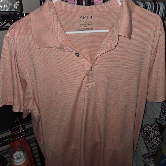 Apt. 9 Other - Apt. 9 Men's Orange Polo Shirt